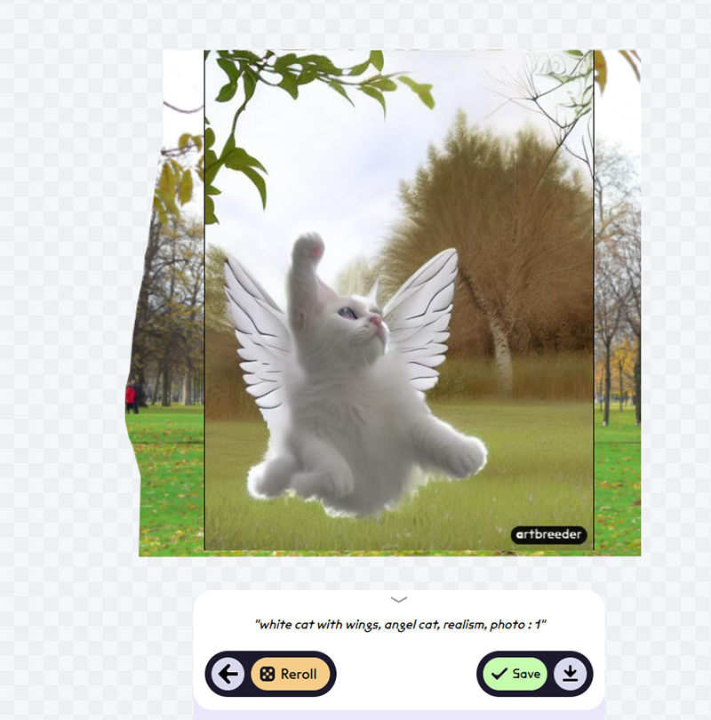 Коллажирование Artbreeder
