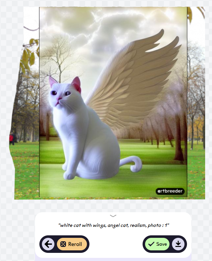 Коллажирование Artbreeder