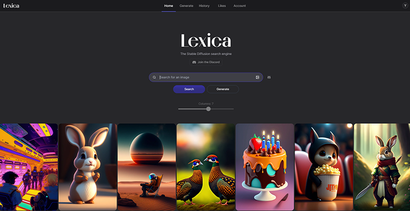 Нейросеть Lexica.art