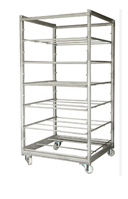 Стеллаж для обсушки и вызревания сыра. 