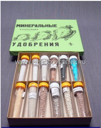 Коллекция «Минеральные удобрения» 
