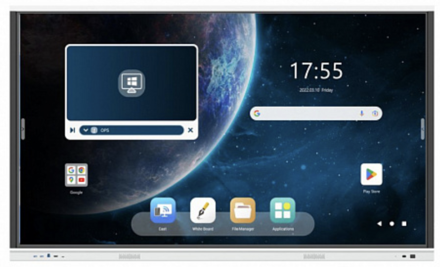 Интерактивный комплекс с вычислительным блоком и мобильным креплением 