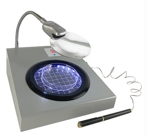 Счетчик колоний микроорганизмов   для школ и садов