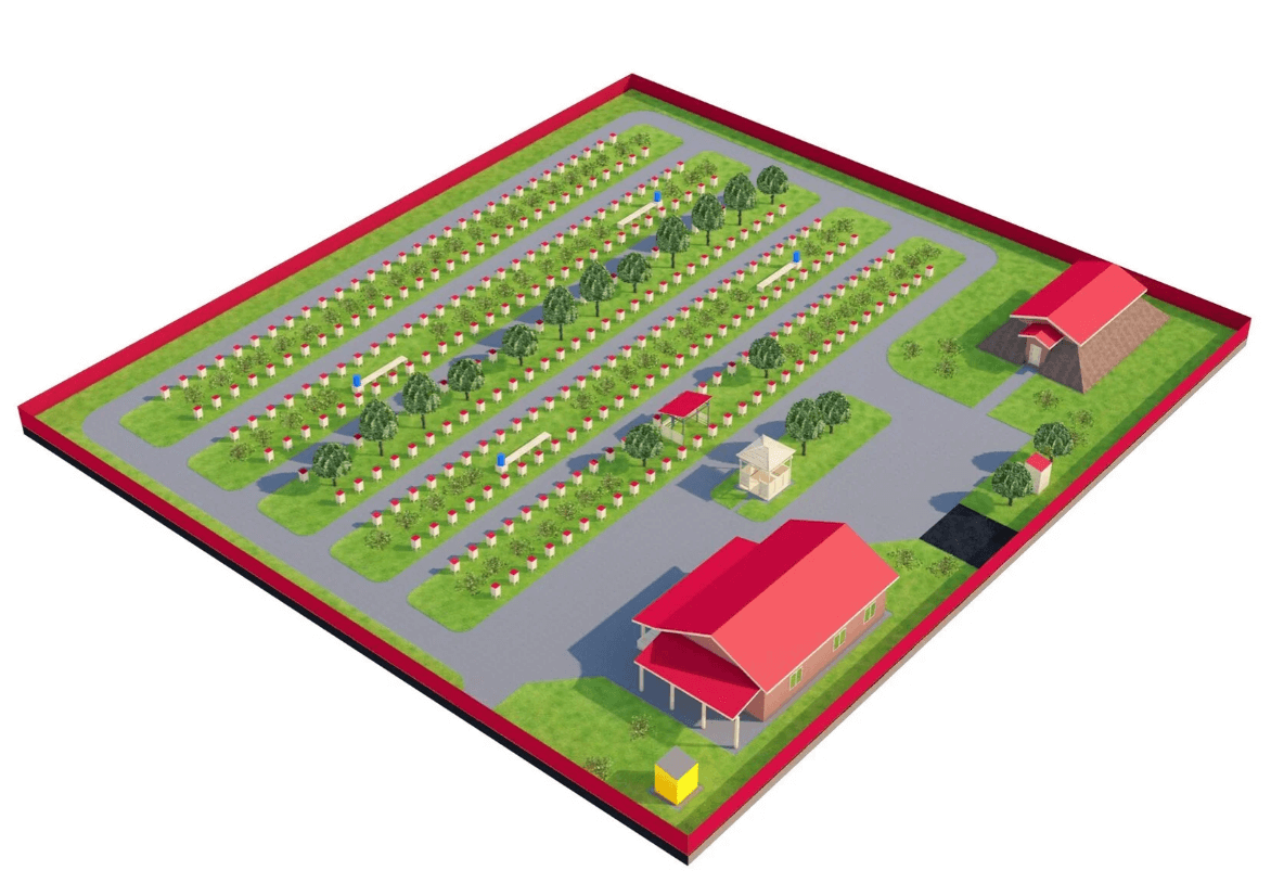 Макет пасеки 