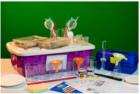 Комплект для практических работ по фильтрации и очистке воды 