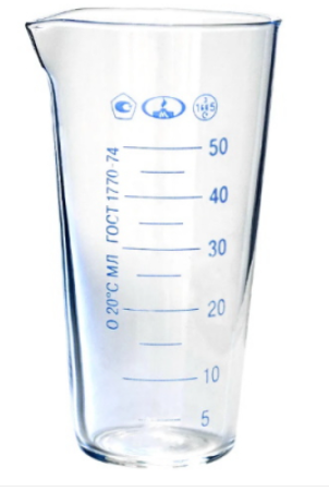 Мензурка, 50 мл 