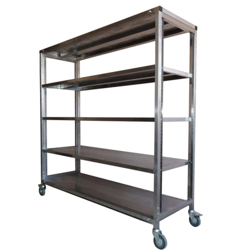 Стеллаж для обсушки и вызревания сыра. 