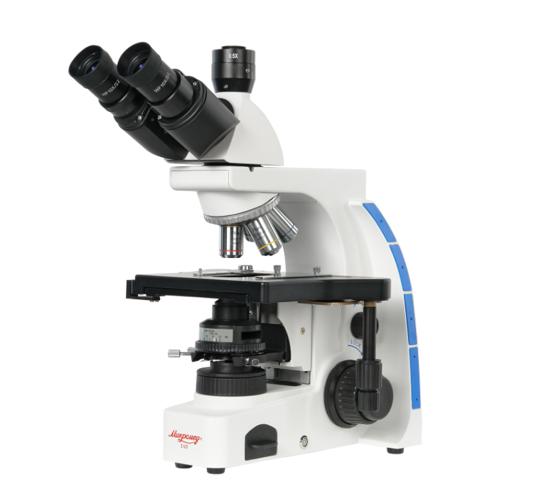 Цифровой микроскоп тринокулярный (план-анахромат) 