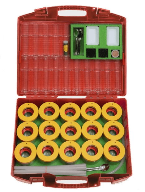 Комплект лабораторного оборудования свойств и очистки воды: 